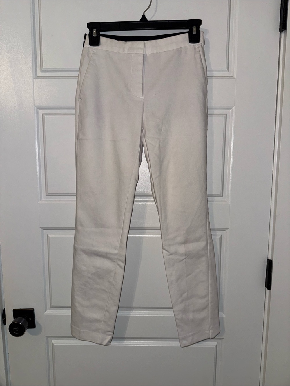 Zara Cream Straight Leg pants